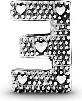 Actual product image Pandora Letter E (Silver)