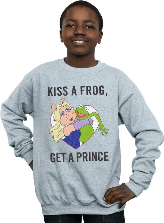 Actual product image Disney Boys The Muppets Kiss A Frog Sweatshirt (152, 158)