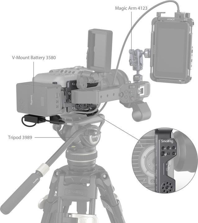 Actual product image SmallRig 4124 Cage Kit for Sony FX6 (Cage)