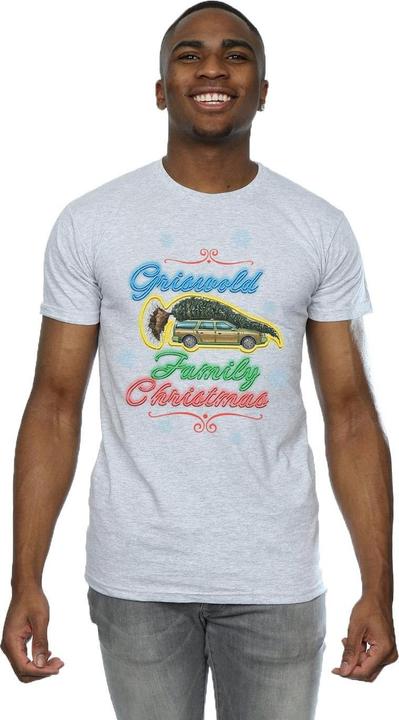 Immagine prodotto National Lampoon´s Vacation National Lampoon's Christmas Vacation Griswold Family Maglietta Uomo (S)