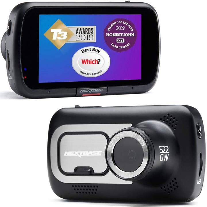 Image du produit Nextbase 522GW (Accéléromètre, Récepteur GPS, WiFi, HD)