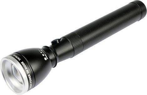 Actual product image Yato BIGGEST Torch waterproof IP64, fce ZOOM, 130lm, 2xLR14, 228x47mm (130 lm)