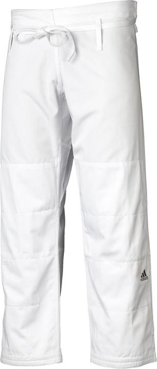 Actual product image adidas Judo suit "Contest" white/silver stripes, J650 (170)