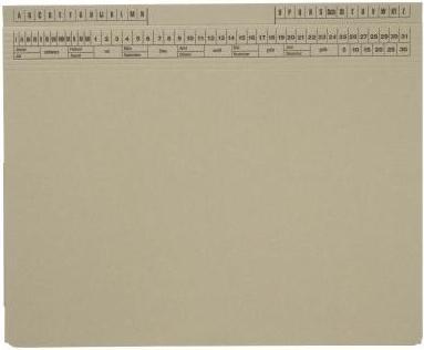 Produktbild Soldan SoldanPlus Hängehefter CLASSIC 1417802 gr (A4, 1 x)