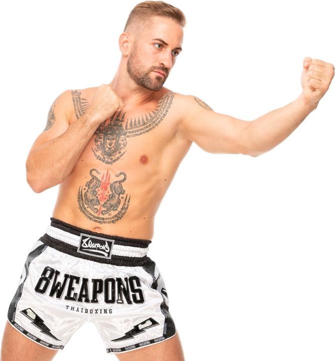 Image du produit 8Weapons 8 Weapons Muay Thai Shorts Carbon - Snow Night (S)