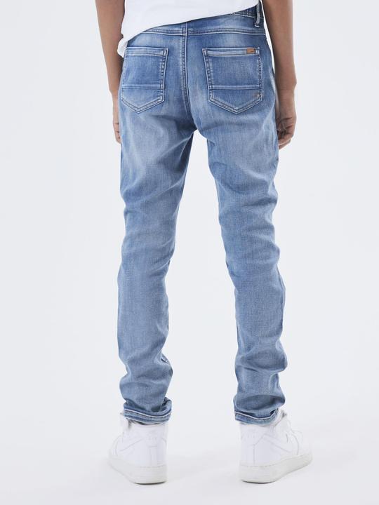 Immagine prodotto Name it Pantaloni della tuta Robin a gamba dritta in denim (164)