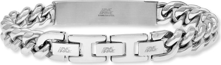 Immagine prodotto Save Brave Bracciale SBB-Malcom Uomo (21 cm, Acciaio inossidabile)