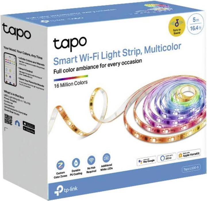 Actual product image TP-Link Tapo L930-5 (Multicoloured, 500 cm, Indoor)