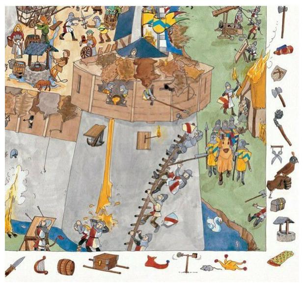 Image du produit Djeco Le château, 100 pièces (100 pièces)