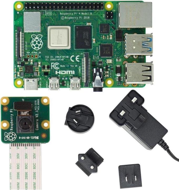 Raspberry Pi EB73919 - 4 8 GB Kamera V2 Bundle inkl. NT