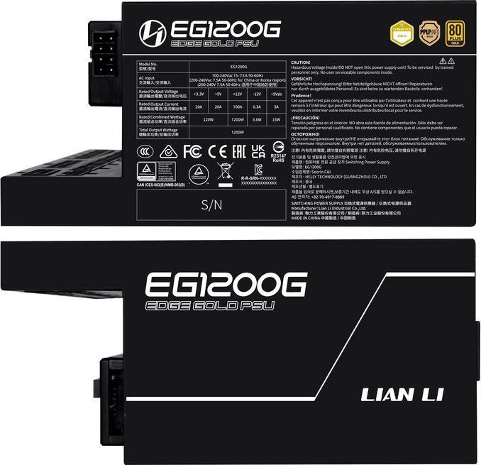 Produktbild Lian-Li Edge Gold (1200 W)