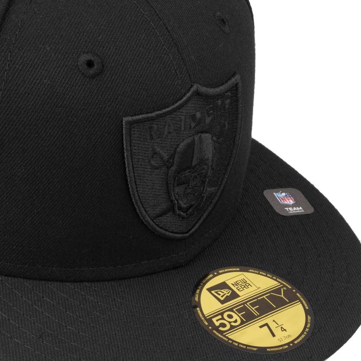 Produktbild New Era 59Fifty Blacked Las Vegas Raiders (7 1/8)