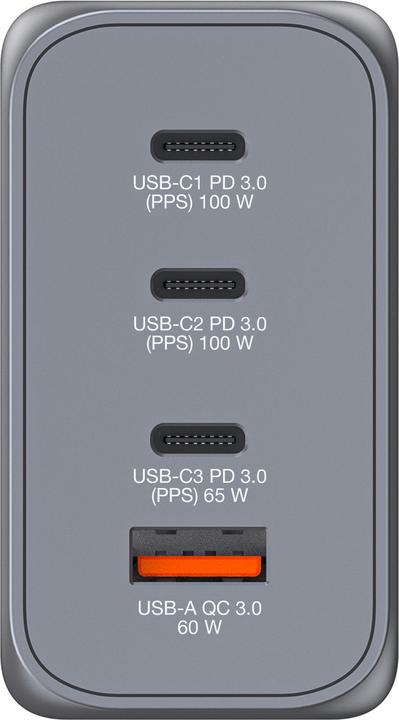 Actual product image Verbatim GNC-200 GaN Charger (200 W)