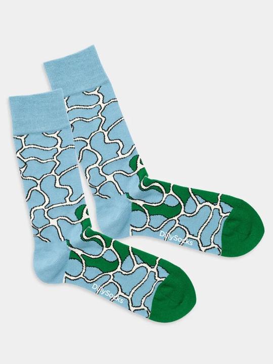 Immagine prodotto DillySocks Riflessi della piscina (Confezione singola, 36 - 40)