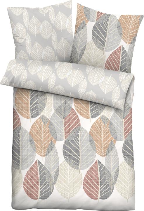 Actual product image Biberna Comfort fine fibre bed linen 4168-555 nature (Bedding set, 135x200 cm (80x80 cm))