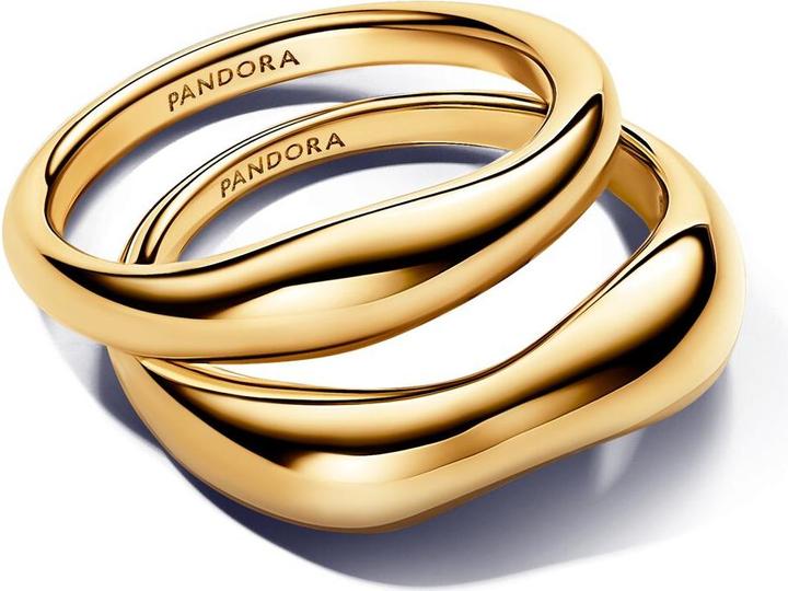 Immagine prodotto Pandora Anelli impilabili dalla forma organica (56)