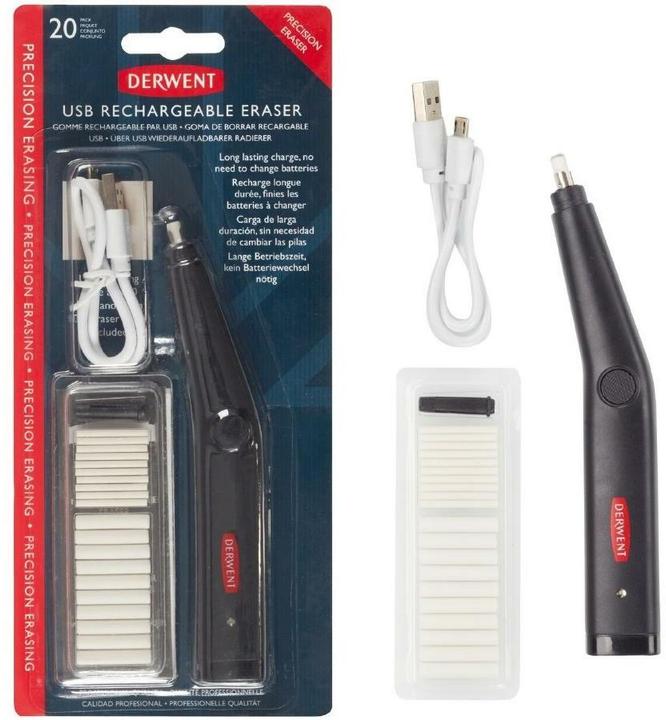 Image du produit Derwent Gomme rechargeable par USB