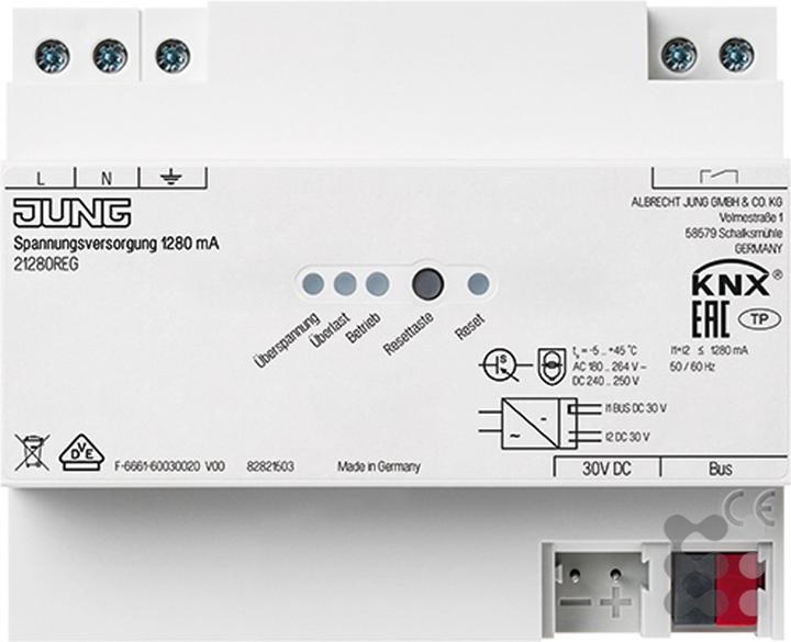 Produktbild JUNG 21280REG KNX Spannungsversorgung