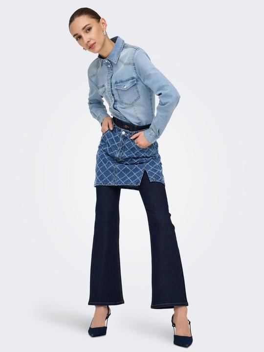 Image du produit JdY JDYEMILIE Denim Kurzer Rock Jeansrock (L)