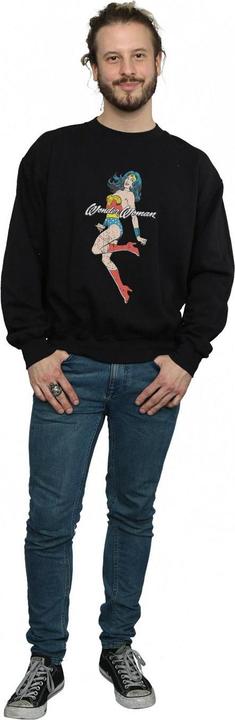 Actual product image Mens Wonder Woman Jump Sweatshirt (XL)