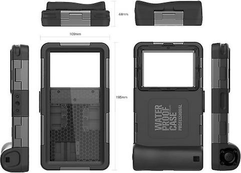 Immagine prodotto PhoneLook SHELLBOX Custodia universale per smartphone Custodia impermeabile professionale di seconda (Apple iPhone 13 Pro Max, Apple iPhone 11 Pro Max, Apple iPhone 14, Apple iPhone XS, Apple iPhone 6 Plus, Apple iPhone XS Max, Apple iPhone XR, Apple iPhone 12, Apple iPhone 11 Pro, Apple iPhone 13, Apple iPhone X, Apple iPhone 6, Apple iPhone 8, Apple iPhone 14 Pro Max, Apple iPhone 7)