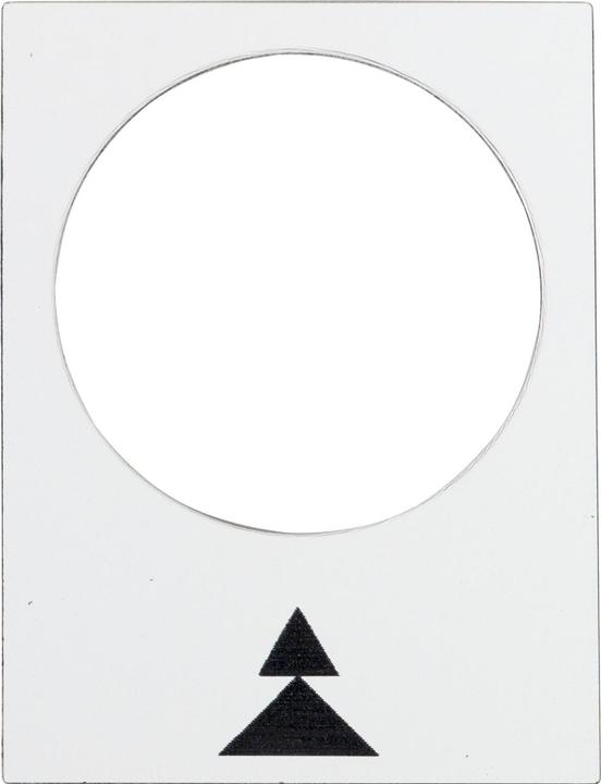 Produktbild Schneider Electric Beschriftungsplatte ZB2BY4909