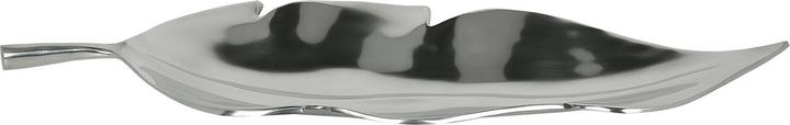 Actual product image Beliani Decorative bowl aluminium silver leaf 50 cm AMRUS