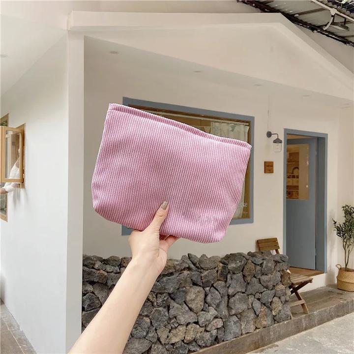 Only-Bags.Store Cord Reise Kosmetiktasche Portable Make-up Aufbewahrungstasche Geldbörsen grosse Kapazität