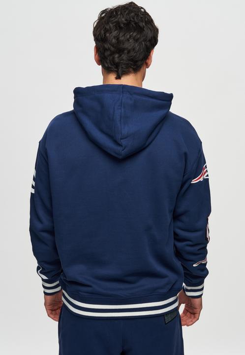 Image du produit Recovered Re:covered Fleece Hoody - PATCHES New England Patriots (3XL)
