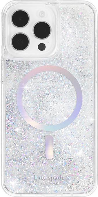 Actual product image Kate Spade Liquid Glitter MagSafe - Case iPhone 15 Pro Max (Opal Iridescent) (Apple iPhone 15 Pro Max)