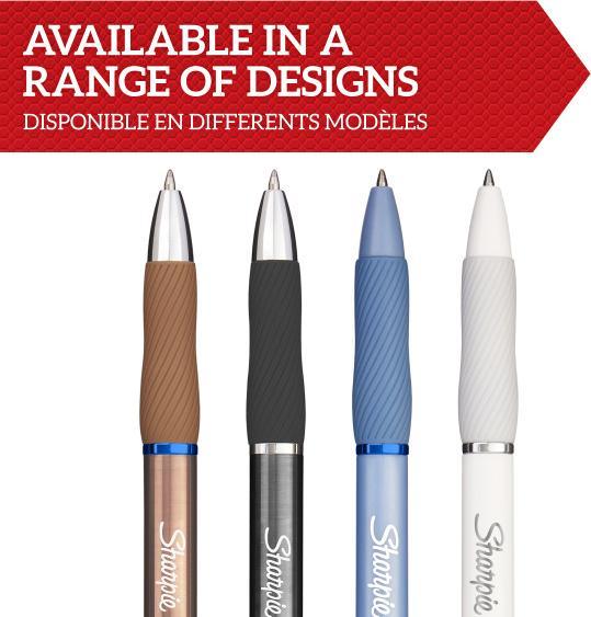 Actual product image Sharpie Gel Pen S-Gel Fashion Set of 4 Frost+Pearl (Pearl effect, Blue, 4 x)