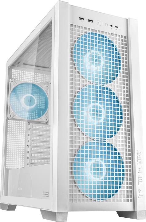 ASUS TUF Gaming GT302 TG ARGB White (ATX, mATX, Mini-ITX)