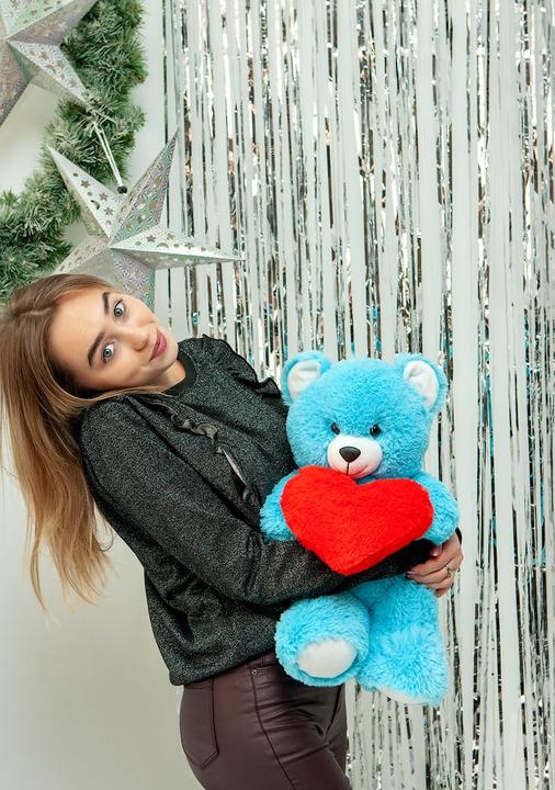 Produktbild Go Gift FRANK teddybär 50 cm blau (50 cm)