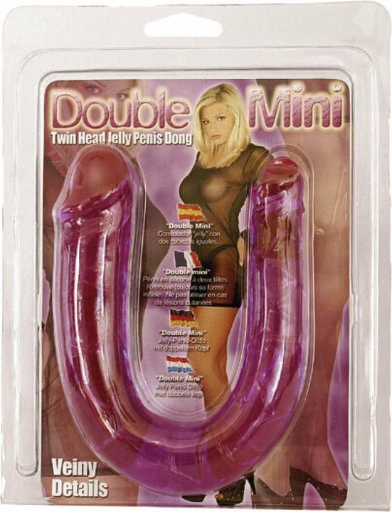 Immagine prodotto Seven Creations Mini pene gelatinoso doppio Dong viola