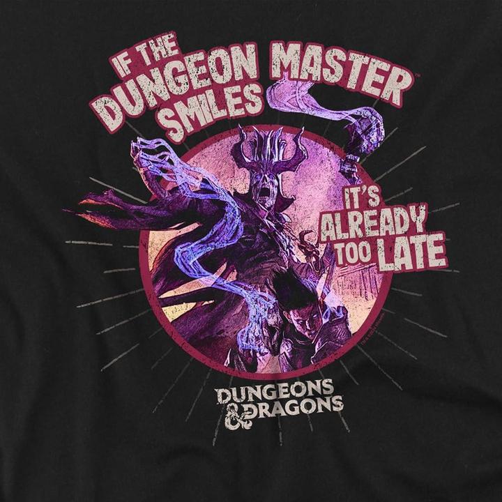 Immagine prodotto Dungeons & Dragons Rolled A One Maglietta Sorriso Uomo (XXL)