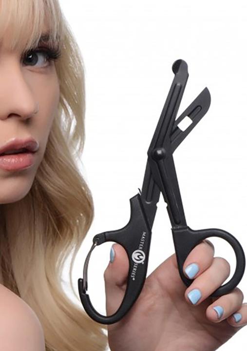 Produktbild Master Series MS Snip Heavy Duty Bondage Scissors with Clip