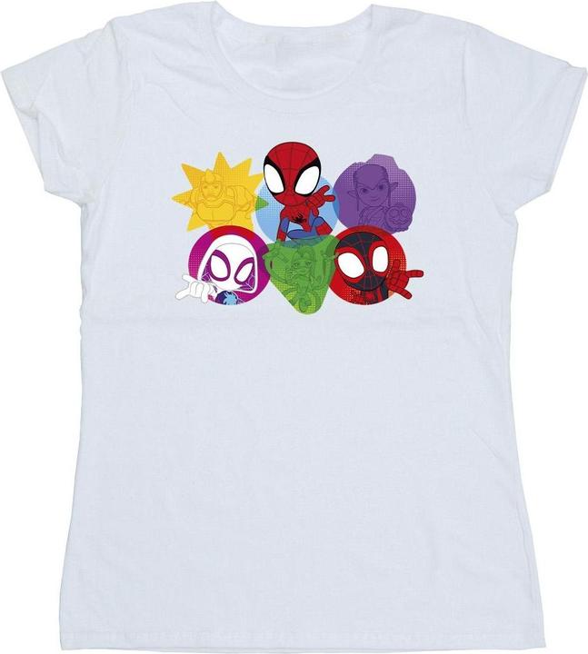 Immagine prodotto Spidey And His Amazing Friends Faces Maglietta Donna (XL)