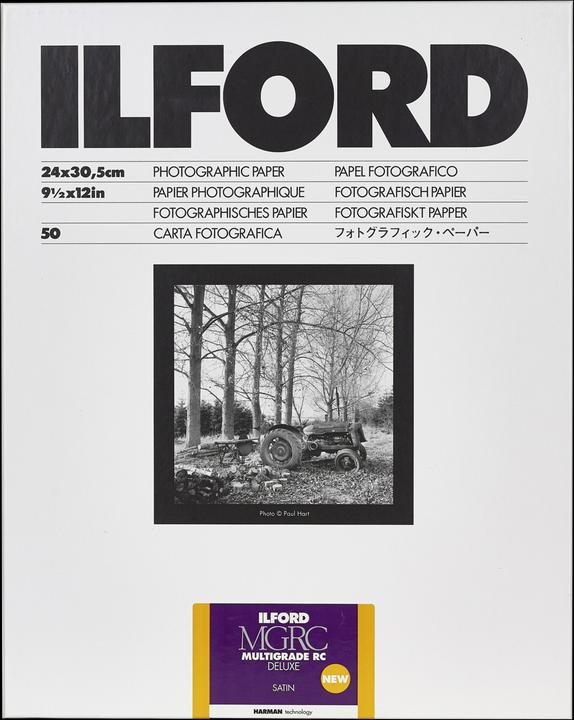 Actual product image Ilford mg Rc dl (190 g/m², 24 x 30 cm, 50 x)