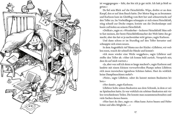 Actual product image Karlsson vom Dach. Grosse Ausgabe (German, Astrid Lindgren, 1990)