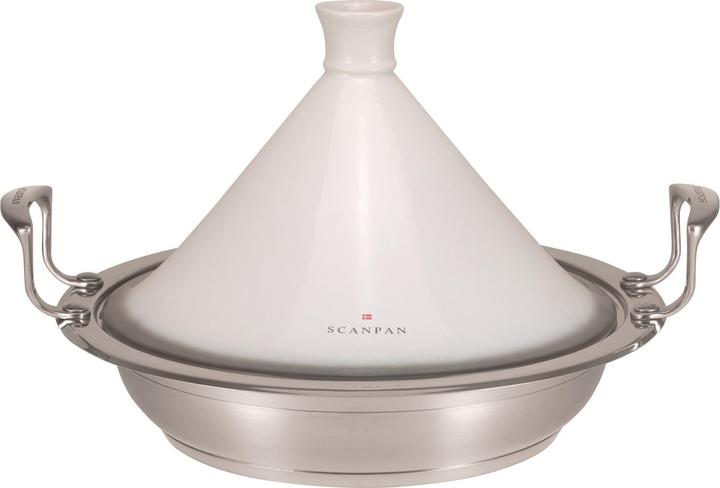 Actual product image Scanpan Tajine-Impact, stainless steel, 28 cm, 2 units (28 cm, Tajine pot, Stainless steel)