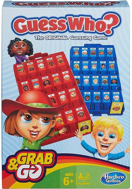 Produktbild Hasbro Gaming Guess Who? Grab and Go Board game Educational (Multilingual)