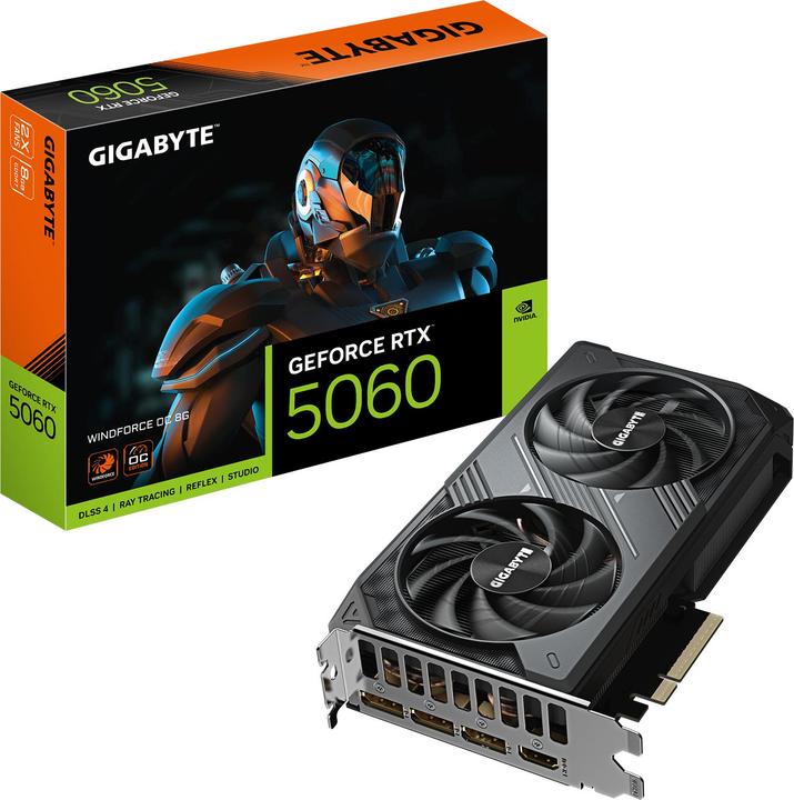Gigabyte GeForce RTX 5060 WINDFORCE OC 8G (8 GB)