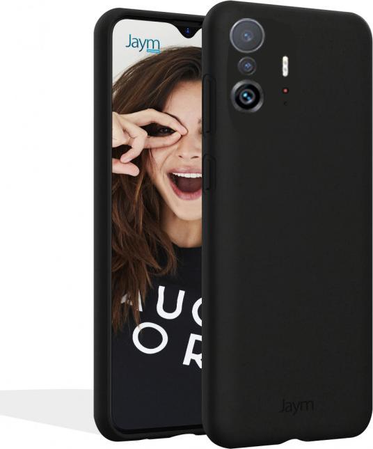 Actual product image Jaym Premium silicone case, Black Series (Samsung Galaxy A55)