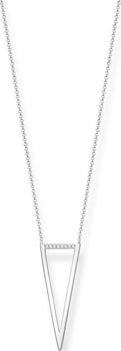 Thomas Sabo Collier triangle (Silver, 80 cm)