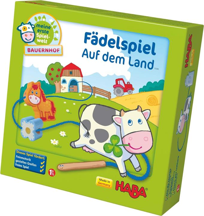 Produktbild Haba Fädelspiel Auf dem Land (Deutsch)
