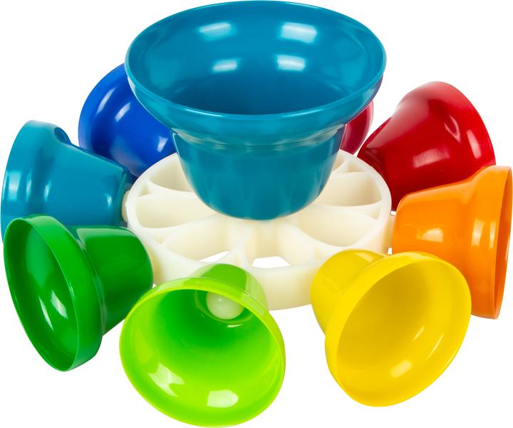 Actual product image small foot Bell Carousel (German, French, Italian, English)
