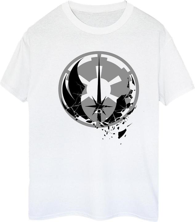 Star Wars ObiWan Kenobi Fractured Logos TShirt (L)