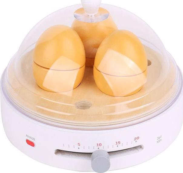 Beeboo BEK Coddler uovo di legno 5pcs. (Spina CH)