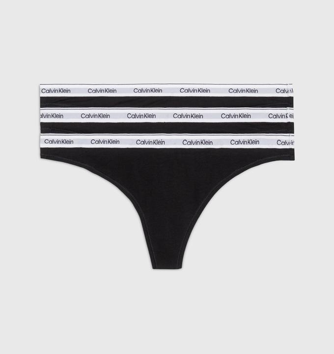 Produktbild Calvin Klein Thong 3pk (XS, 3er Pack)