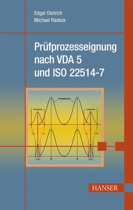 Produktbild Prüfprozesseignung nach VDA 5 und ISO 22514-7 (Deutsch, Edgar Dietrich)